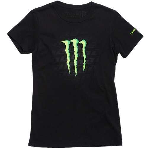 One Industries Monster Kirby Women's Short-Sleeve Fashion T-Shirt/Tee - Black - Size: Large