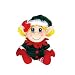 Fiesta Toys 11" Plush Santa's Secret Elf Girl