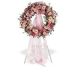 Teleflora's Respectful Pink Wreath