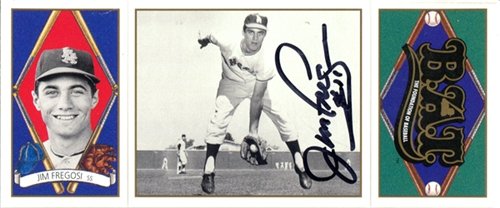 Jim Fregosi Autographed/Hand Signed 1993 UpperDeck No.55 Los Angeles Angels Baseball BAT Card
