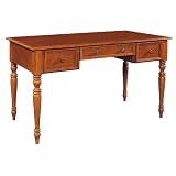 Warm Oak Finish Laptop Desk
