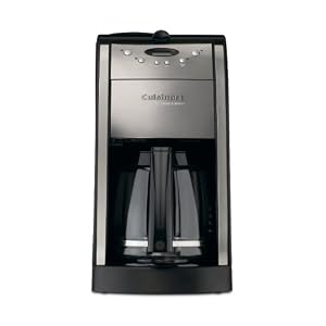 Cuisinart DGB-550BCH Grind-and-Brew 12-Cup Automatic Coffeemaker, Black Chrome