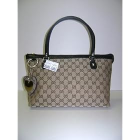 Gucci Handbags Beige - Brown Sukey Medium Tote 211942