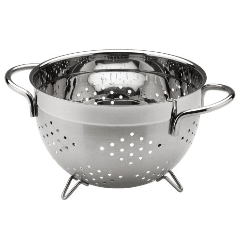 MIU 3-Quart Brushed Stainless-Steel Colander