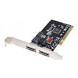 Protronix® 4-Port PCI eSATA + SATA Combo RAID Controller Card (2+2)