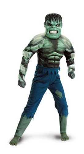 Childrens Toyshop  Toys : Incredible Hulk Muscle Costume - 5/7 Years