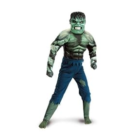 Incredible Hulk Muscle Costume - 3/5 Years