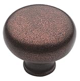 Amerock BP771RBZ Traditional Classics Knob, Rustic Bronze, 1-1/4-Inch Diameter