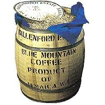 Jamaica Blue Mountain Coffee 8oz Mini Barrel by 