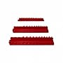 Grip 3 pc 1/4", 3/8", 1/2" Socket Holder Tray Set