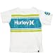 Hurley Baby Vintage Stripe Tee White Wash, 24 Months