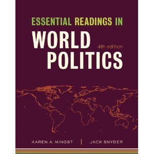 Essential Readings in World Politics 4th (Fourth) Edition byMingst