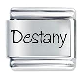 Name Destany Italian Charms Bracelet Link
