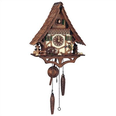 13.5 Quartz Cuckoo Clock Mill Wheel