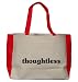 thoughtless Large BELLA TOTEBAG w/ pockets (Choice of Colors)