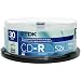 TDK 52X Lightscribe Write-once CD-R Spindle (30-Pack Spindle)