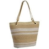 Magid Multi Stripe Bucket Tote
