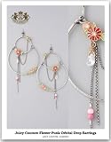【Juicy Couture】【ジューシークチュール】 Flower Punk Orbital Drop Earringsデザインピアス【予約商品s】