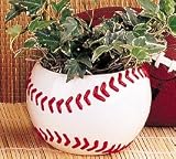 Ceramic Baseball Planter For Baseball Fans,Room Decor And Home Decor
