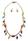 LALEELA Plus attrayante collier boucles d'oreilles Noël cadeau