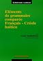 El�ments de grammaire compar�e fran�ais-cr�ole ha�tien