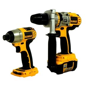 DEWALT DCK275L 18-Volt XRP Hammerdrill Impact Driver Combo Kit by 