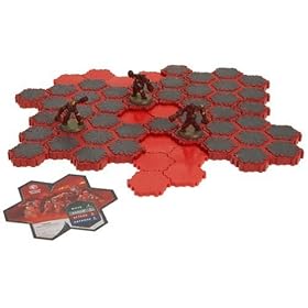 Heroscape Expansion Set volcarren Wasteland Lava Terrain with Guards by Heroscape