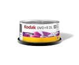NEW KODAK 50120 DVD PLUS R DL 8.5GB 25 PACK CAKE BOX 01201 - DVD+R25