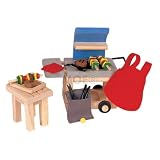 Review Plan Toys 39733500 / Plan Toys 7335: BBQ Set (Wooden Dollhouse Furniture)