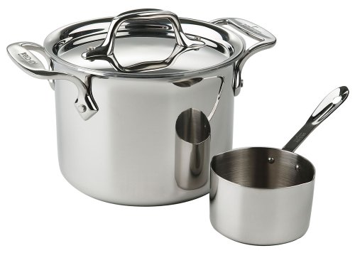 All-Clad Stainless 2-Quart Rice Pot With 1-Cup Liquid Measure