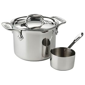 All-Clad Stainless 2-Quart Rice Pot With 1-Cup Liquid Measure by All-Clad