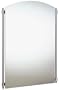 :USE Form One Wall Mirror, Polished Chrome and Satin Chrome