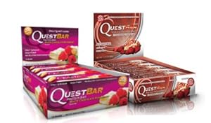 Quest Bundle: White Chocolate Raspberry Box of 12 + Strawberry Cheesecake Box of 12