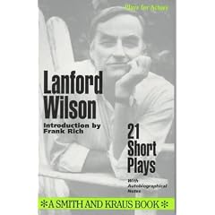 Lanford Wilson: 21 Short Plays