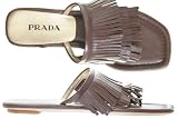 Prada - Authentic Prada Womens Fringe Thong Sandals Shoes