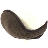 Winter Fleece Ski Earmuff Ear Warmer Adjustable Gray