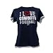 Dallas Cowboys Womens / Ladies I Love Cowboys Football T-Shirt