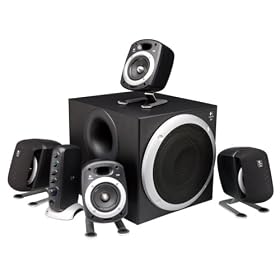 Logitech Z560 4.1 Computer Speakers (5-Speaker, Black)