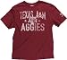 Texas A&M Aggies Vintage T-Shirt: adidas Crackle Print NCAA Retro T-Shirt