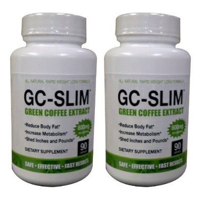 GC-Slim Green Coffee Extract 800mg. Pure 100% Green Bean Extract. As Seen on TV. Buy One Get One Free!
