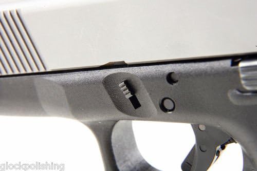 Premium Laser Cut Glock extended slide lock lever ESLL Black 17 19 20 21 22 23 24 26 27 29 30 31 32 33 34 35 37 38 39 TAK LOK