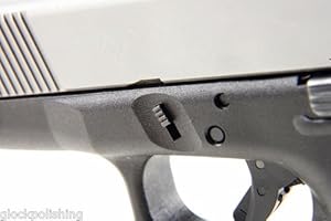 Premium Laser Cut Glock extended slide lock lever ESLL Black 17 19 20 21 22 23 24 26 27 29 30 31 32 33 34 35 37 38 39 TAK LOK