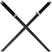 Full Tang Combat Ninja Sword With Back Straps - 2 Piece