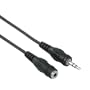 Hama Verl�ngerungskabel (3,5mm-Klinkenkupplung Stereo <-> 3,5mm-Klinkenstecker); 2,5m