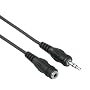 Hama Verl�ngerungskabel (3,5mm-Klinkenkupplung Stereo <-> 3,5mm-Klinkenstecker); 2,5m