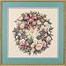 Wreath of Roses Counted Cross Stitch Kit, Craft Kit