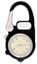 Mountain Gear Series Water Resistant Black Carabiner Clip-On Watch with LED Micro Light, # 9250KX