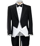Black Tails Coat Tuxedo Jacket