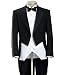 Black Tails Coat Tuxedo Jacket