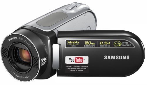 Samsung VP-MX20 Camcorder (SD-Card, 34-fach opt. Zoom, 2,7